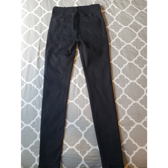 *Agolde Filter Free High Rise Black Skinny Jeans size 24 - Picture 3 of 10